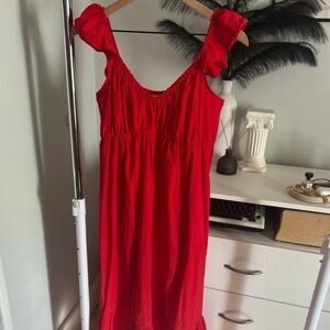 Universal Thread Vibrant Red Dress